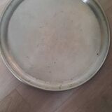 Silver metal tray