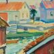 « Scène de village » de Bruno Palmdahl