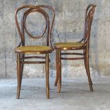 Two chairs no. 46 from kohn/ mundus/thonet circa 1925 cannes,