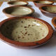Six La Borne sandstone plates by Denis Avonts