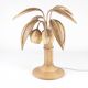 "Rattan 'coconut tree' lamp"