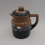 Flamed sandstone teapot France