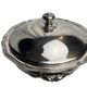 Tableware, silver-plated metal vegetable dish by Guildart, 20th century