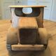 Antique oak transport truck