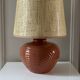 Lampe céramique vintage