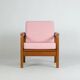 Danish Vintage Teak Easy Chair Armchair by Juul Kristensen - 1970s