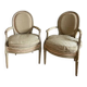 Authentic louis xv armchair pair