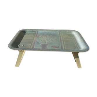 Vintage standing breakfast tray
