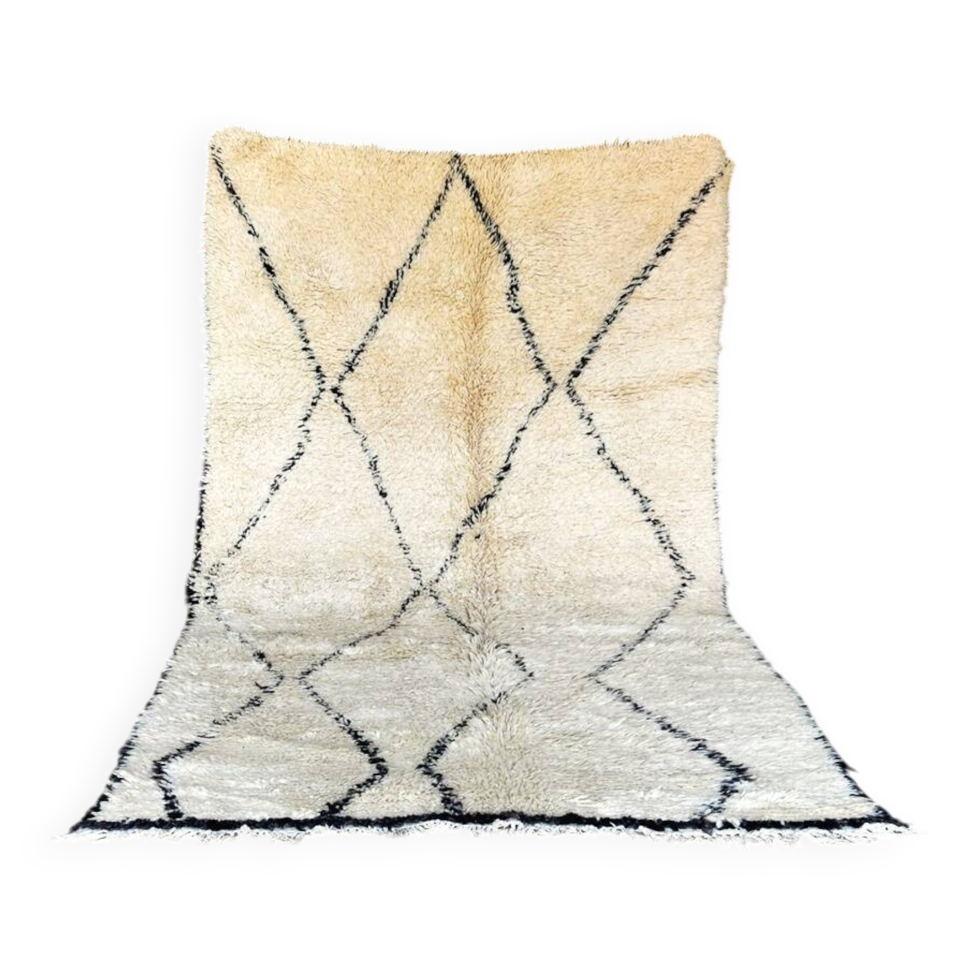 Vintage Beni Ouarain Rug