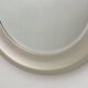 Round Silver Steel Wall Mirror Attributed to Sergio Mazza, Italy