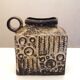 West Germany Carstens moon crater ceramic vase