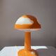 Vintage Skojig orange mushroom lamp, IKEA vintage