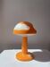 Vintage Skojig orange mushroom lamp, IKEA vintage