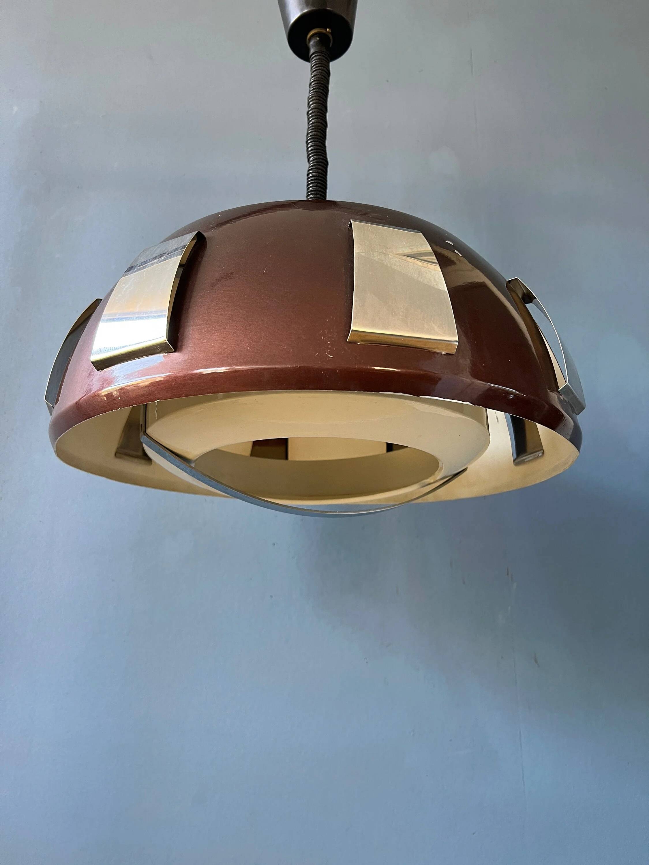 Vintage Lakro Amstelveen suspension - Space Age hanging lamp