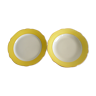 Set of two dishes Lunéville model Daffodil