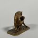 Christophe FRATIN (1801–1864) " Le combat d'ours" sculpture en bronze XIXe