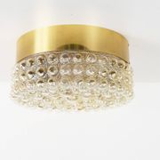 Stunning (26cm) glass bubble flush mount light by Helena Tynell for Glashut