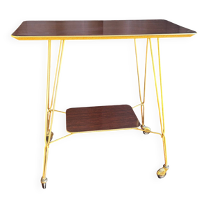 Desserte roulante vintage - formica