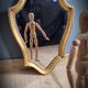 Mirror small pear 27x40cm