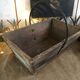 Old wooden basket