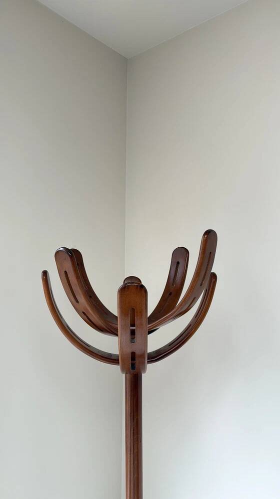 Vintage wooden ‘Cactus’ coat rack by Pallavisini