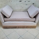 Art Nouveau chaise longue banquette