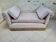 Art Nouveau chaise longue banquette