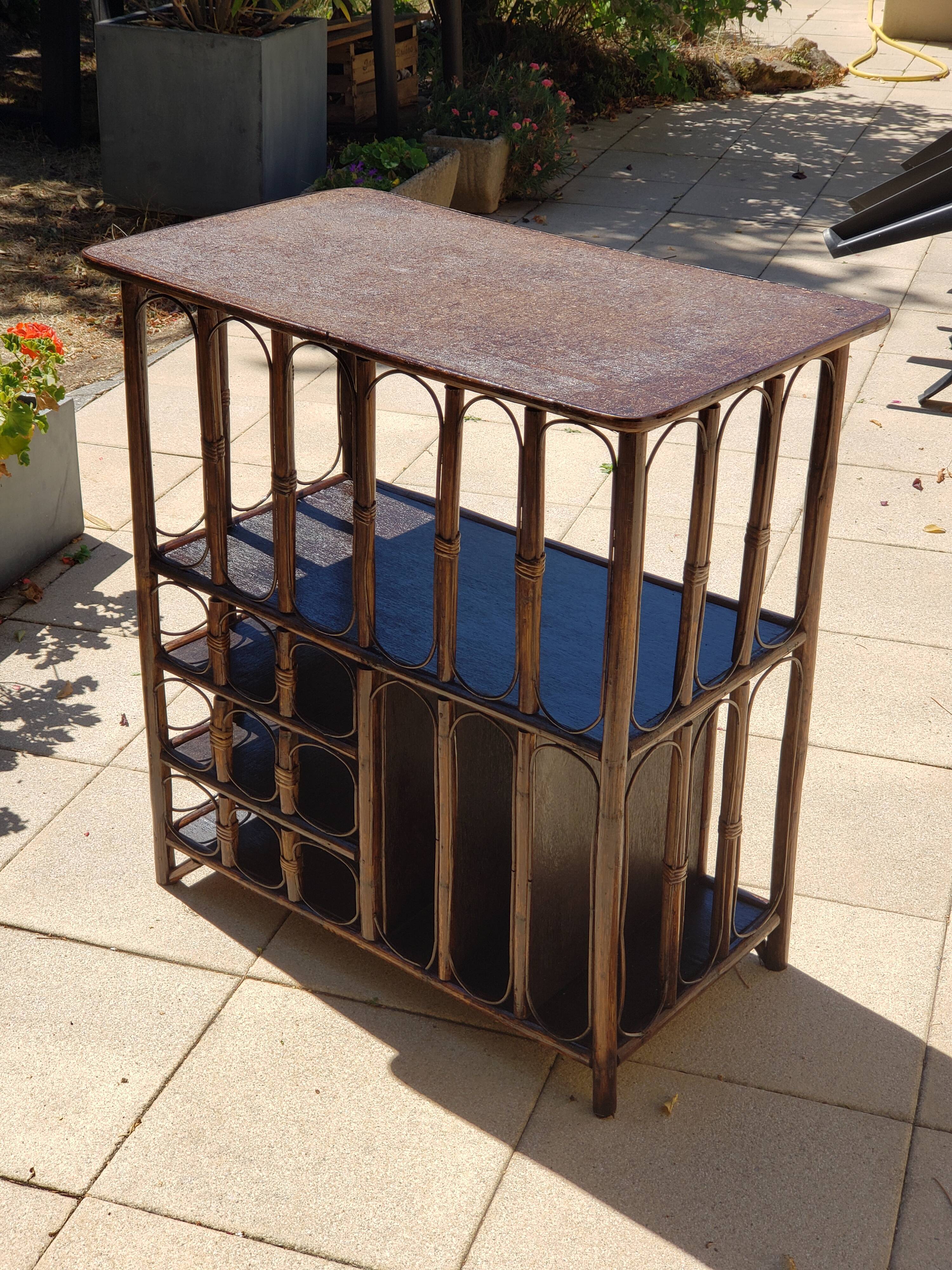 Vintage rattan furniture from the 70s