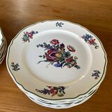 Assiettes plates villeroy & boch “alt Strasbourg”