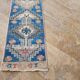 Tapis de couloir turc vintage 53x206 cm