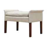 Rosewood footstool, Scandinavian design, 1960s, designer: Hans Olsen, production Vatne Møbler