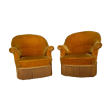 Pair of armcchairs toad