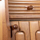 Large sideboard in Oak and Danikowski ceramics, Guillerme and Chambron.