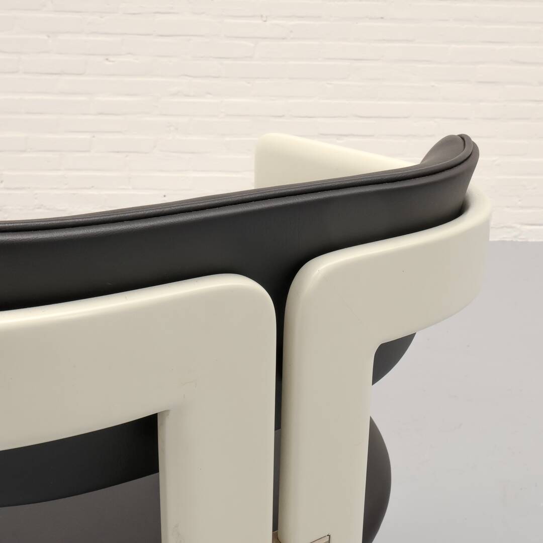 Chaise de salle à manger Pamplona par Augusto Savini pour Pozzi 1970