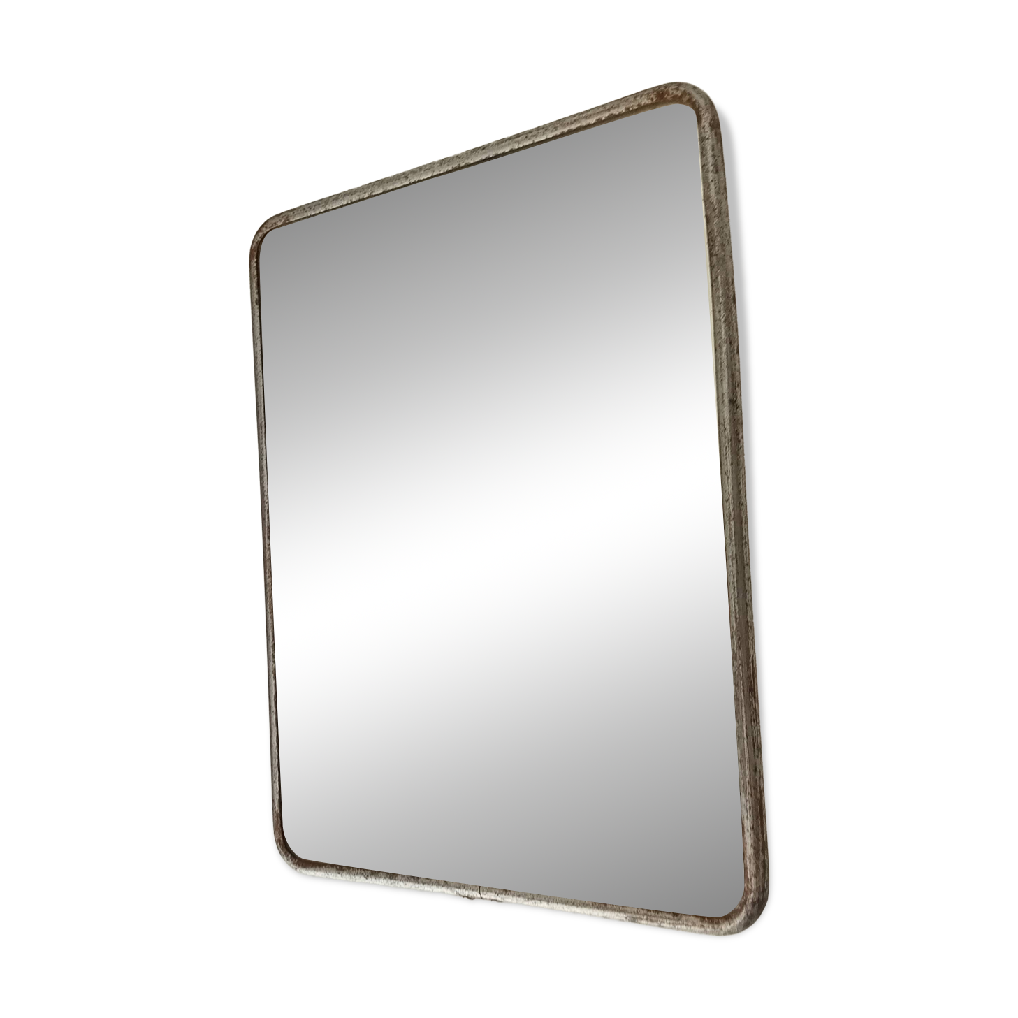 Antique barber's mirror 24*18 cm
