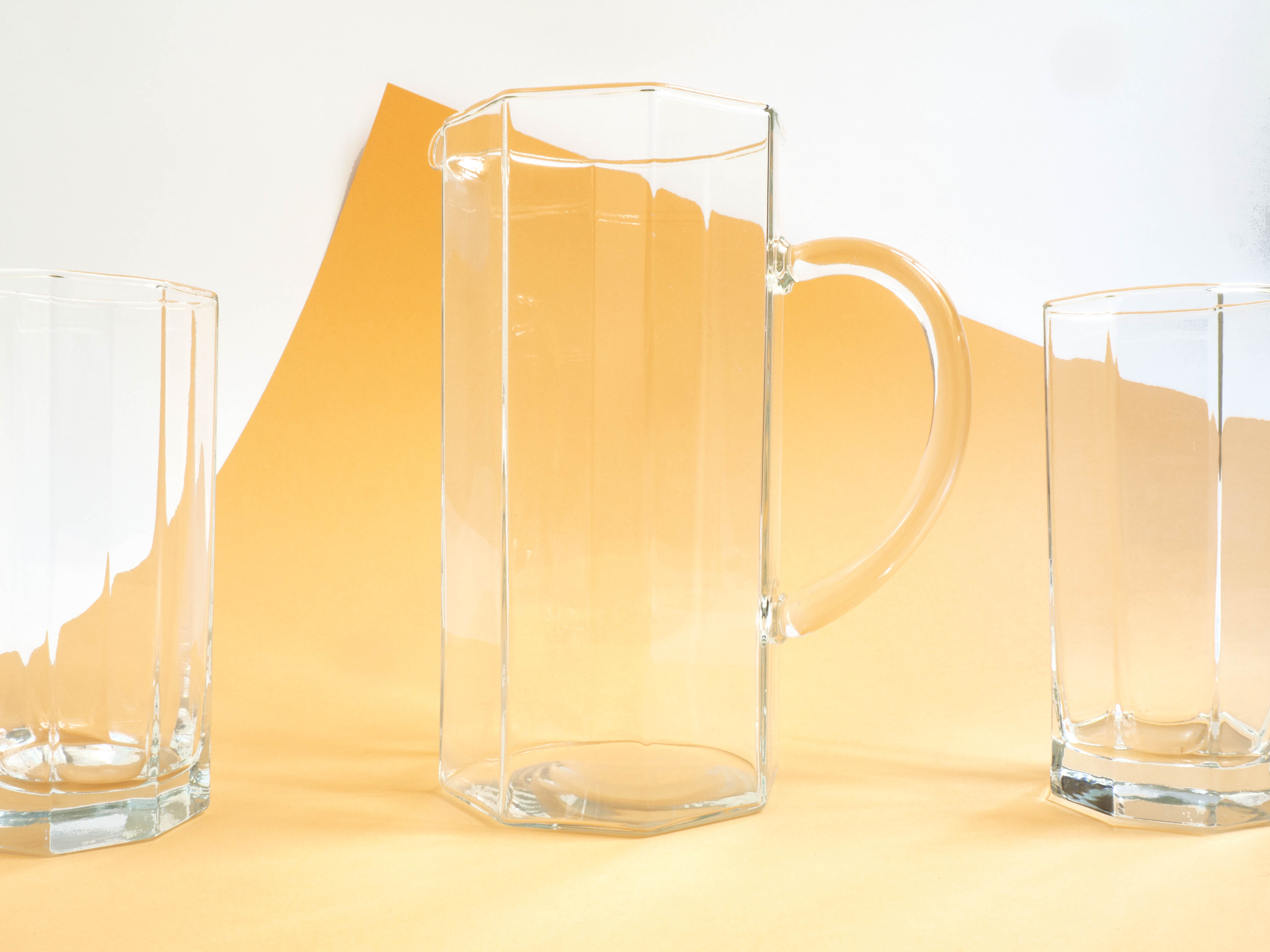 Octagonal carafe octime