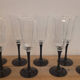 Octime 80's champagne glasses