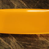 Plat en mélamine jaune vintage Rosti Denmark