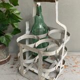 Zinc bottle basket