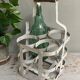 Zinc bottle basket