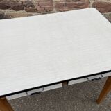 Vintage kitchen table wood & formica 60