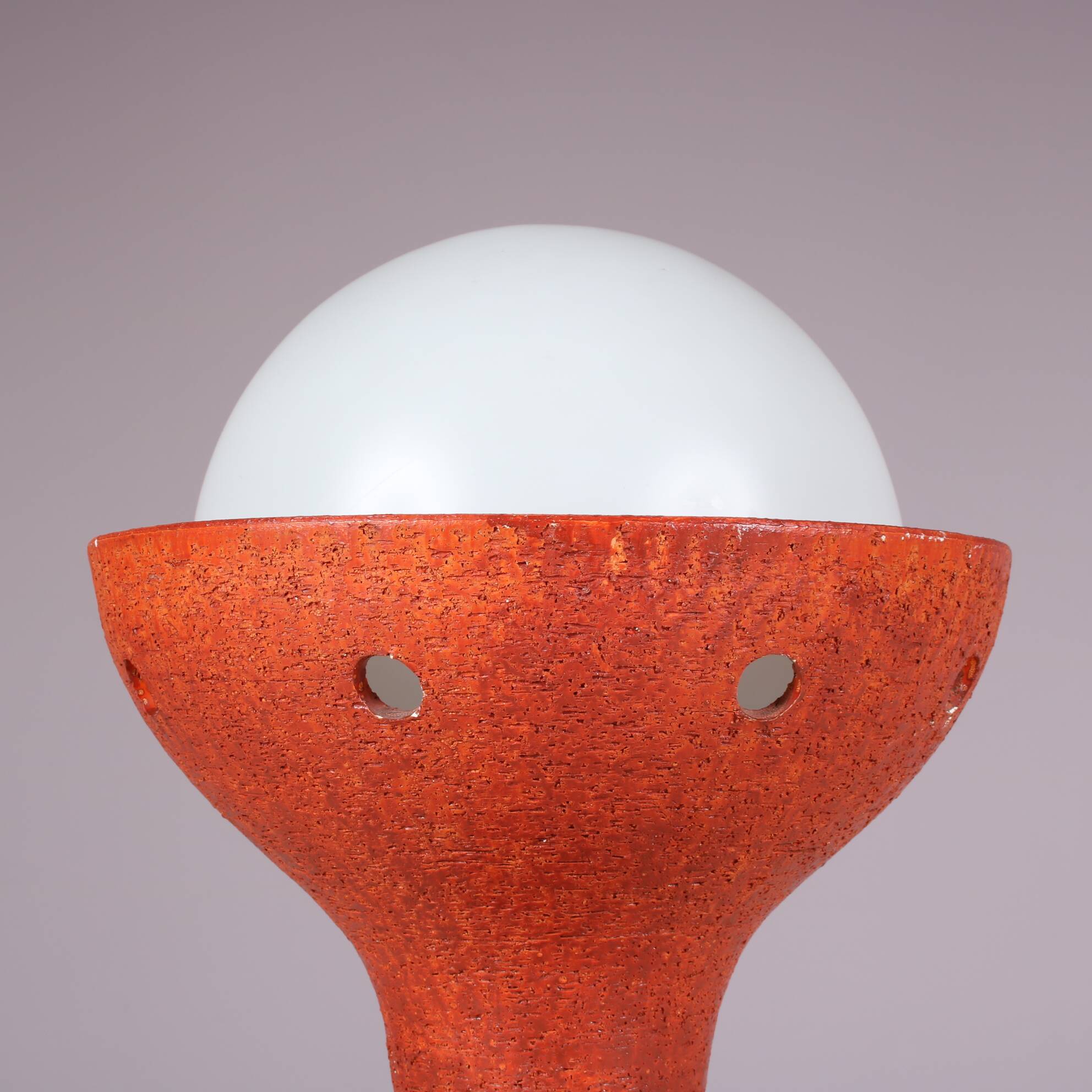 1970s Ceramics floor lamp by Doria Leuchten, Germany