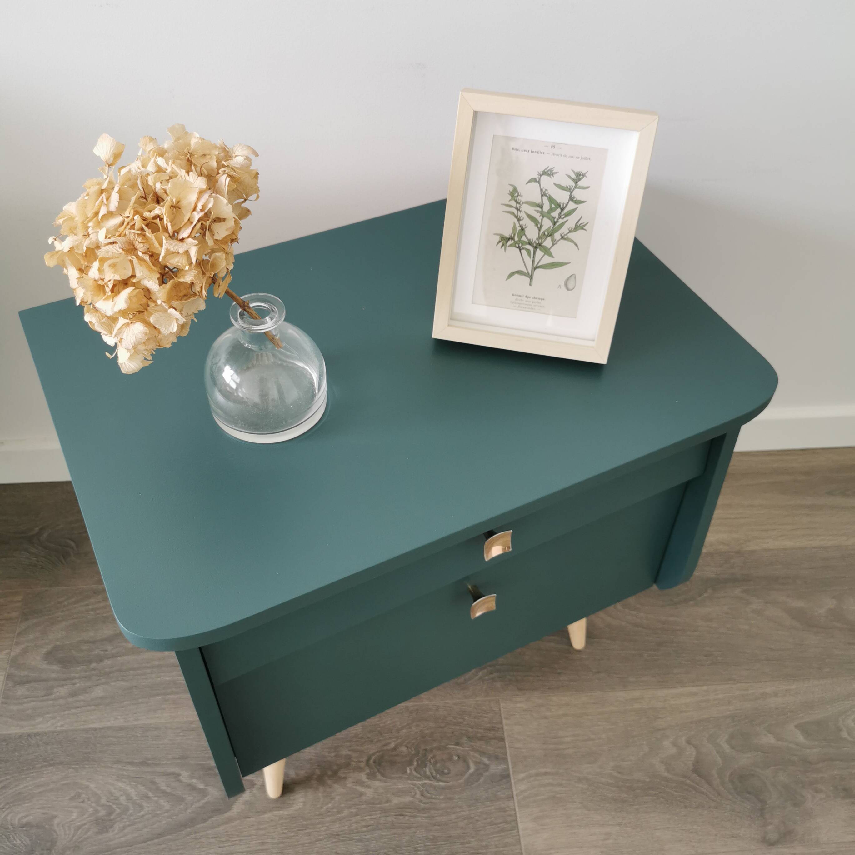 Pair of vintage bedside tables