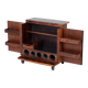 Danish Rosewood Bar Cabinet by Illum Wikkelsø, 1960s