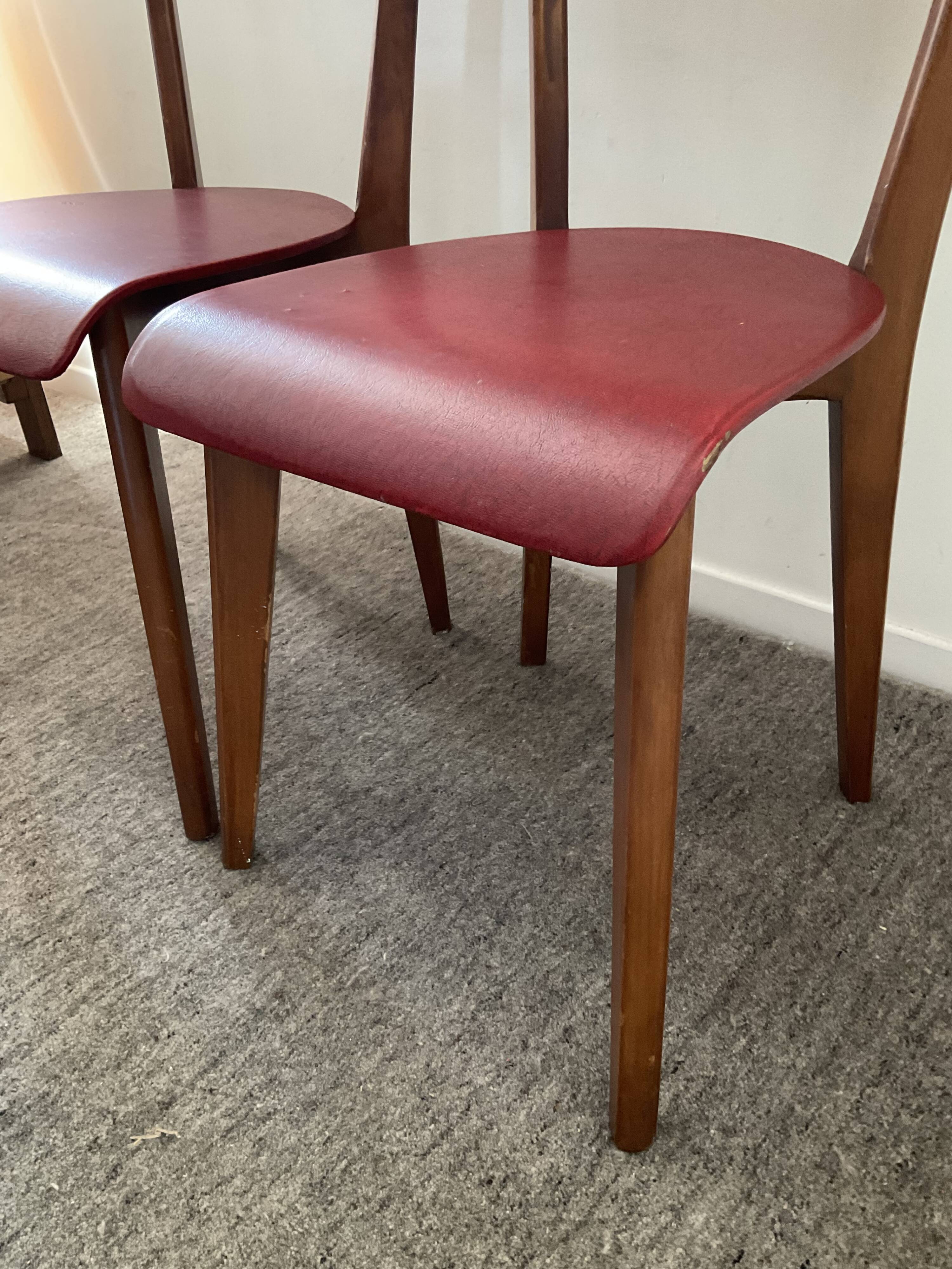 Pair of Scandinavian chairs from the 50s and 60s