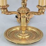Empire-style gilded bronze hot water lamp