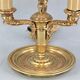 Lampe bouillotte bronze doré style Empire