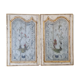 Pair of decorative panels 18th