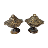 Bronze stair balls