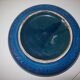 Aldo Londi coupe for Bitossi in "Rimini Blue" ceramic from the 1960s.